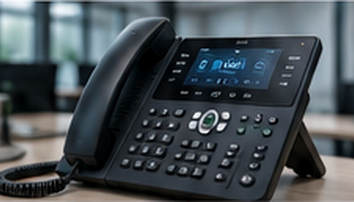 هاتف سنترال IP احترافي للمكاتب والمنشآت